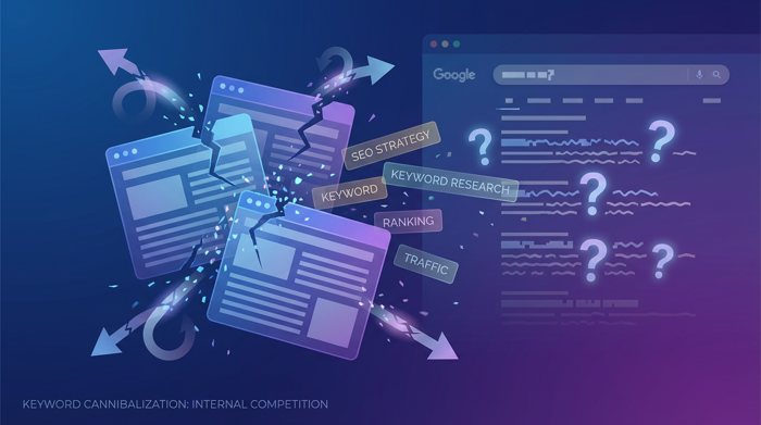 keyword cannibalization resolve